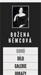 Mobile Screenshot of bozena-nemcova.cz